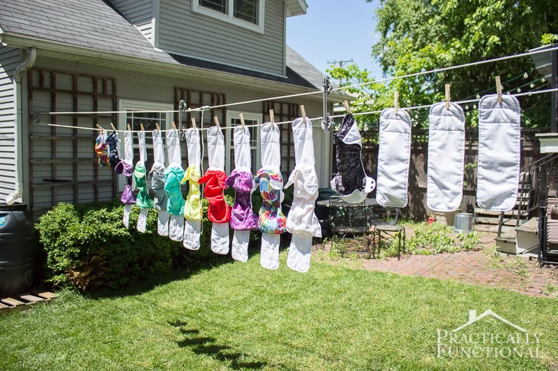 In 2025 house clothesline